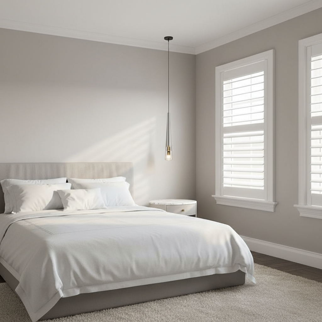 Riviko Veridian Orb Single Pendant - elegant American bedroom