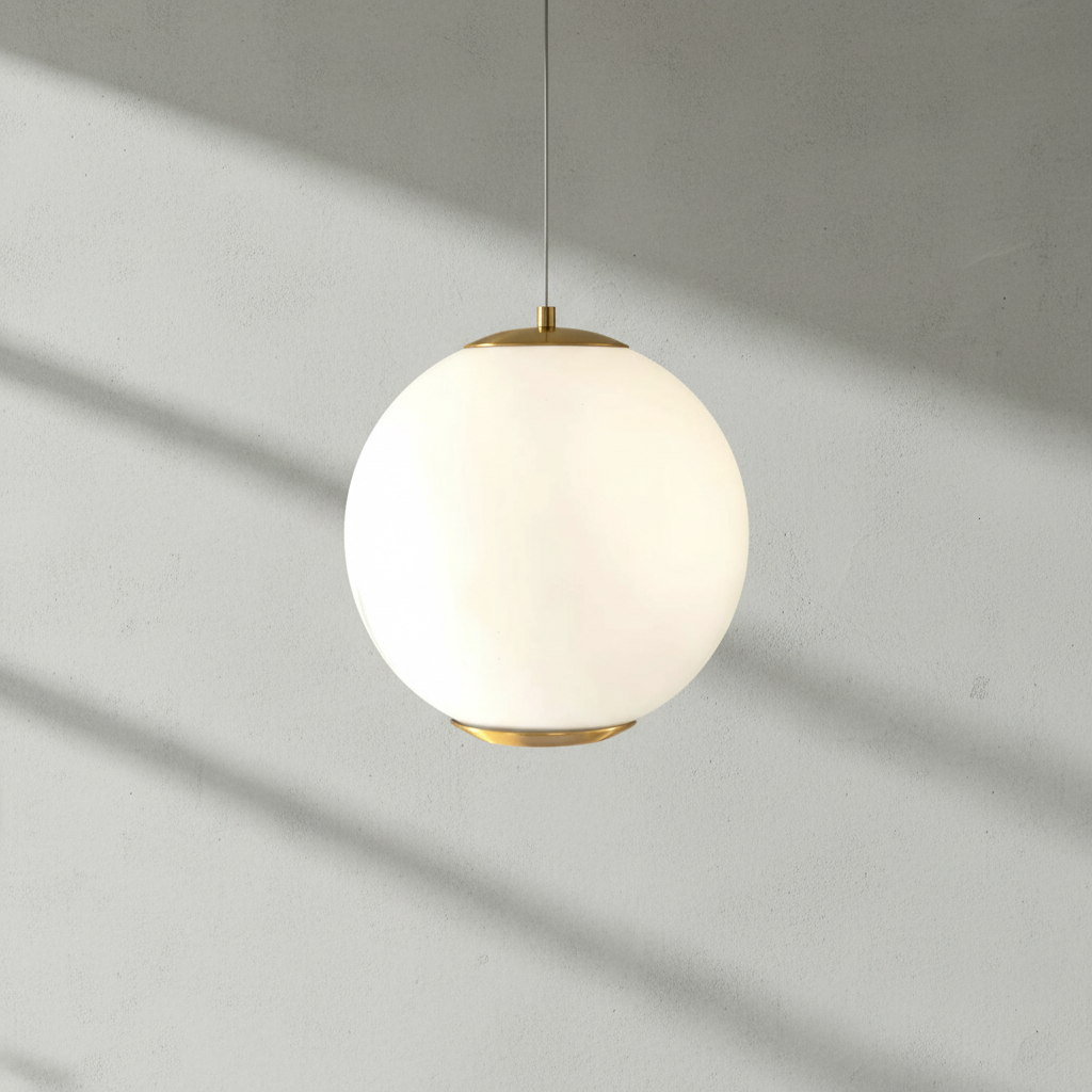 Riviko Veridian Bloom Ceramic Pendant Lamp - Background Shot
