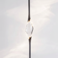 Riviko Callista Modern Crystal Island Pendant Light - Studio Shot