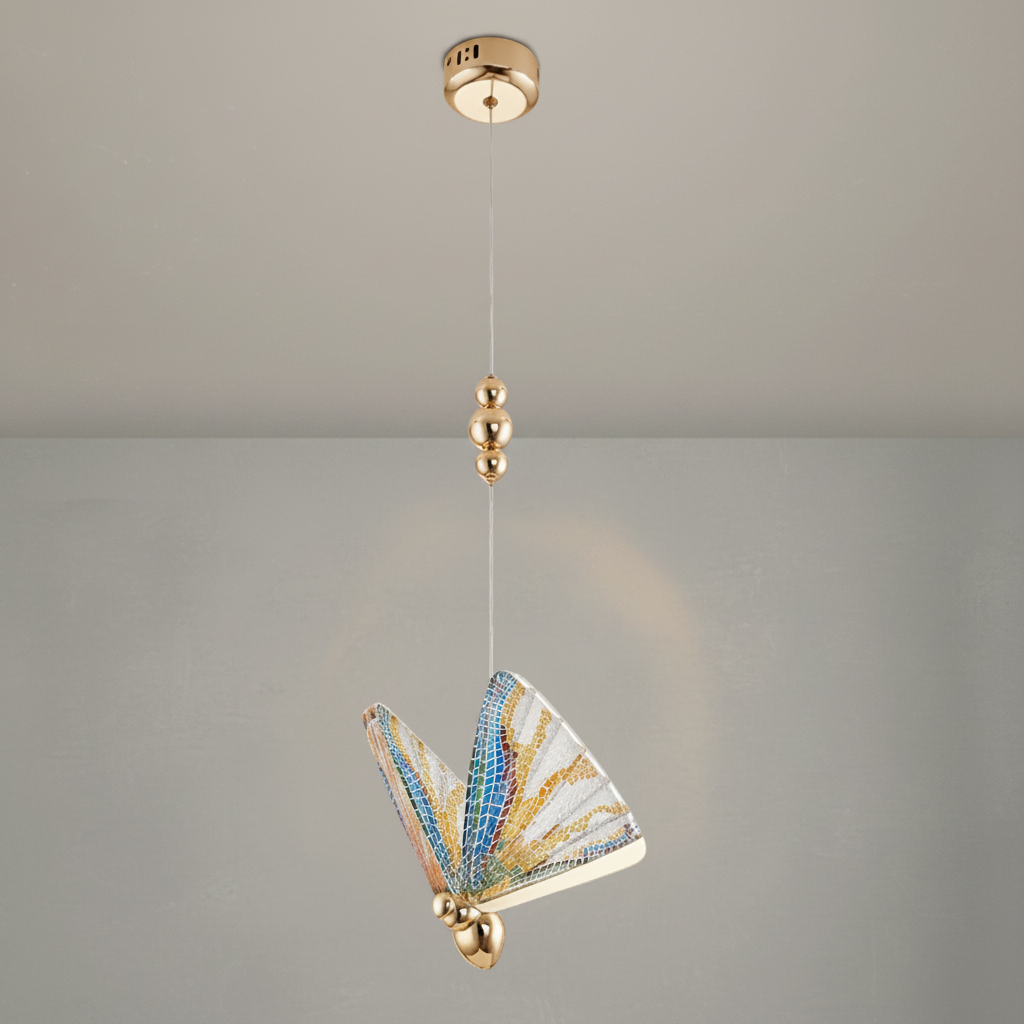 Riviko Fluttering Radiance LED Pendant Light - Background Shot