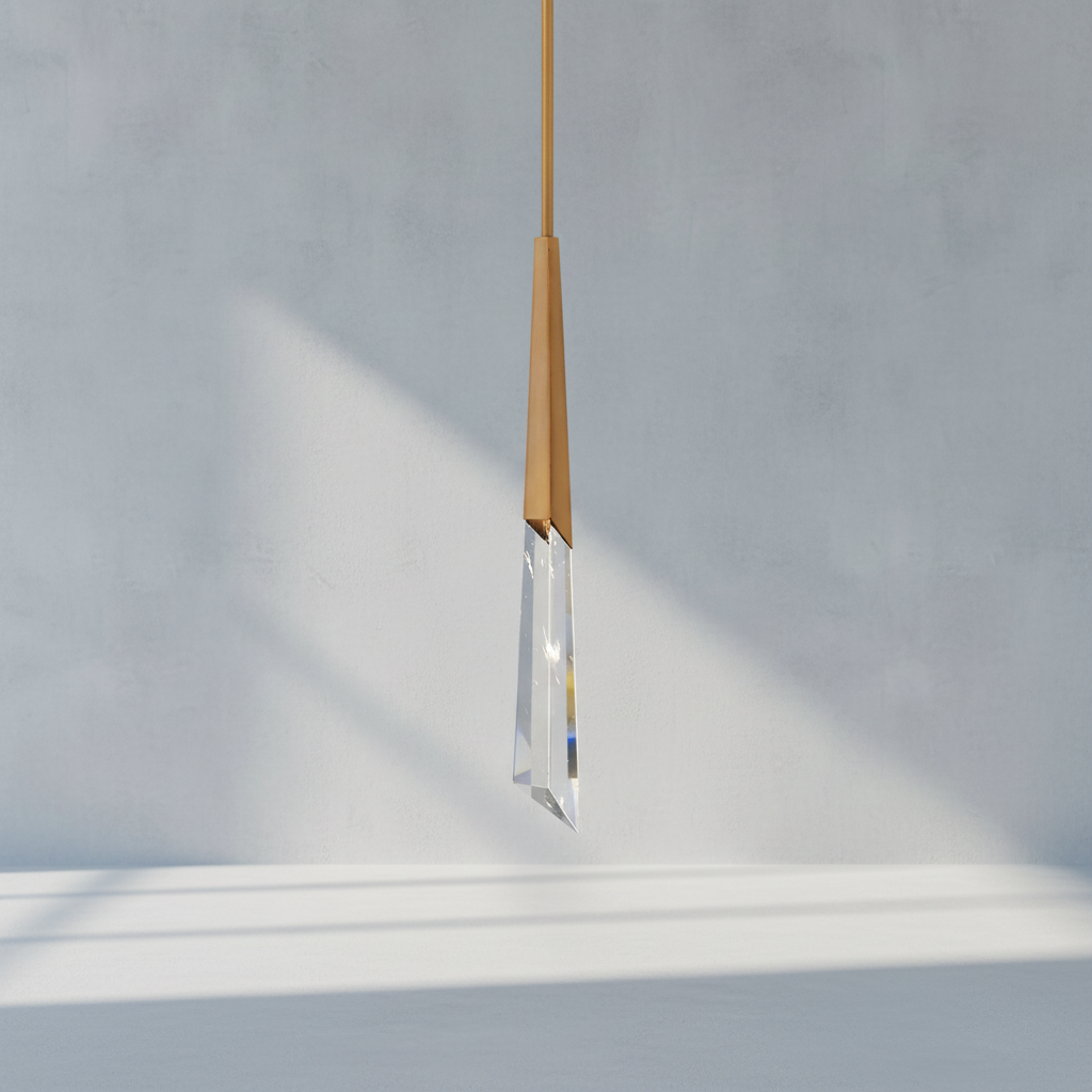 Riviko Radiant Prism Mini LED Pendant - Background Shot