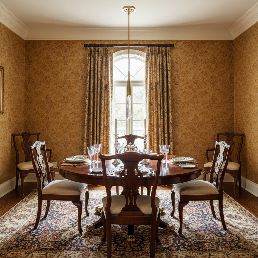 Riviko Radiant Prism Mini LED Pendant - formal American dining room