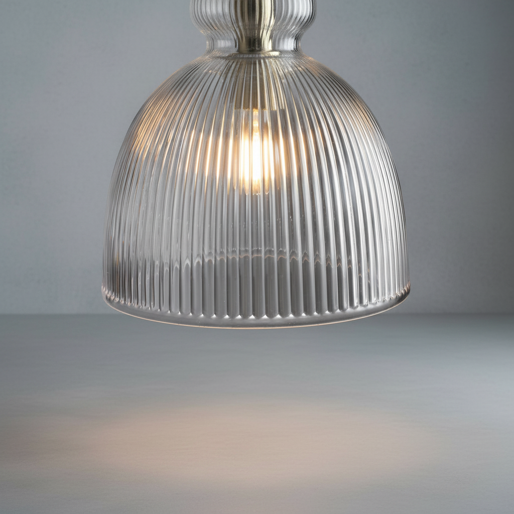 Riviko Radiant Prism 1-Light Glass Pendant - Background Shot