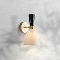 Riviko Veridian Brass Wall Sconce - Background Shot