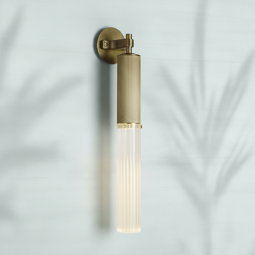 Riviko Veridian Arc Wall Sconce - Background Shot