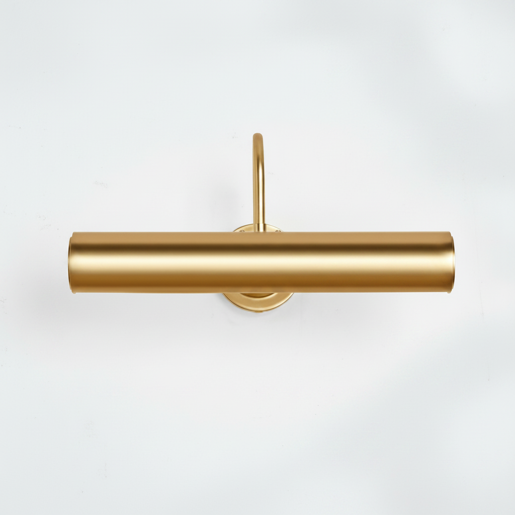 Riviko Heritage Brass Art Picture Light - Background Shot