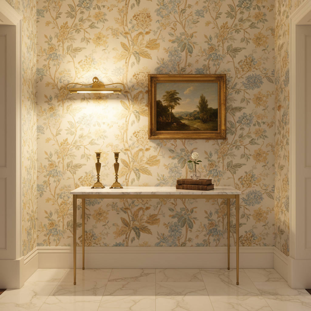 Riviko Heritage Gallery Picture Light - sophisticated American hallway alcove