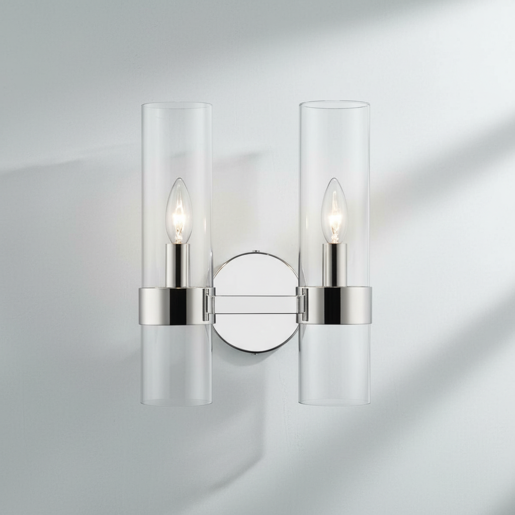 Riviko Veridian Double Wall Sconce 13''H - Background Shot