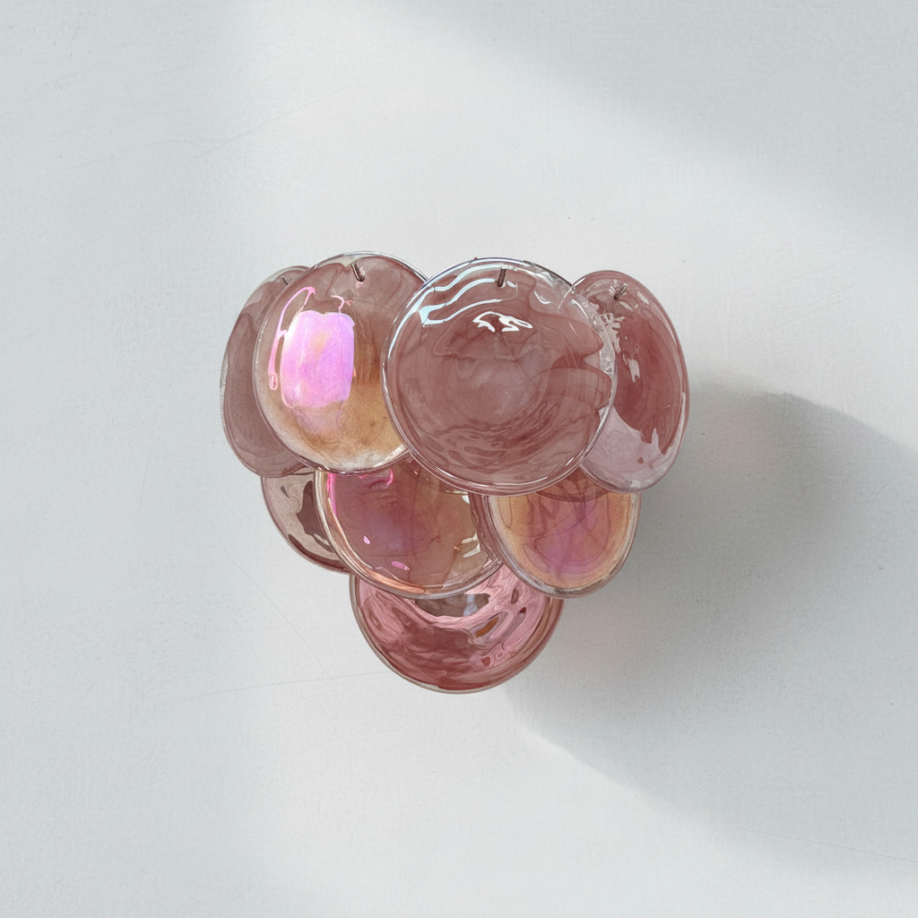 Riviko Opulent Murano Glass Wall Sconce - Background Shot