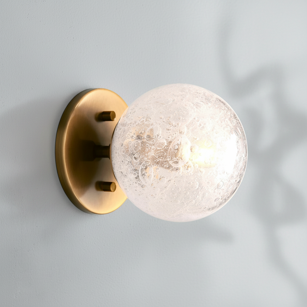 Riviko Artisan Orb Wall Sconce - Background Shot