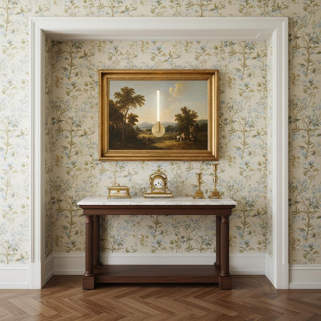 Riviko Radiant Entwine LED Wall Sconce - sophisticated American hallway alcove