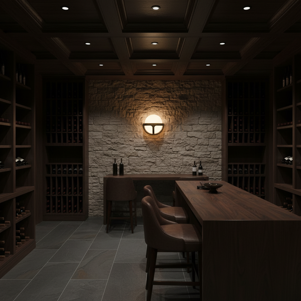 Riviko Cosmic Bloom Wall Sconce - luxury American wine room
