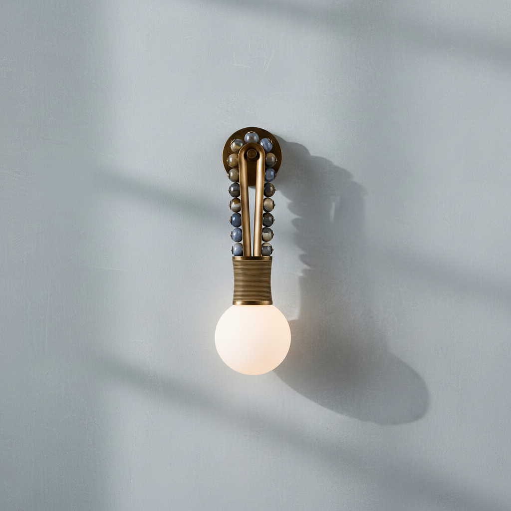 Riviko Talisman Loop Wall Sconce - Background Shot