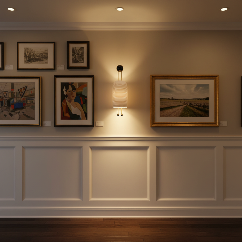 Riviko Artisan Lantern Wall Sconce - American hallway gallery