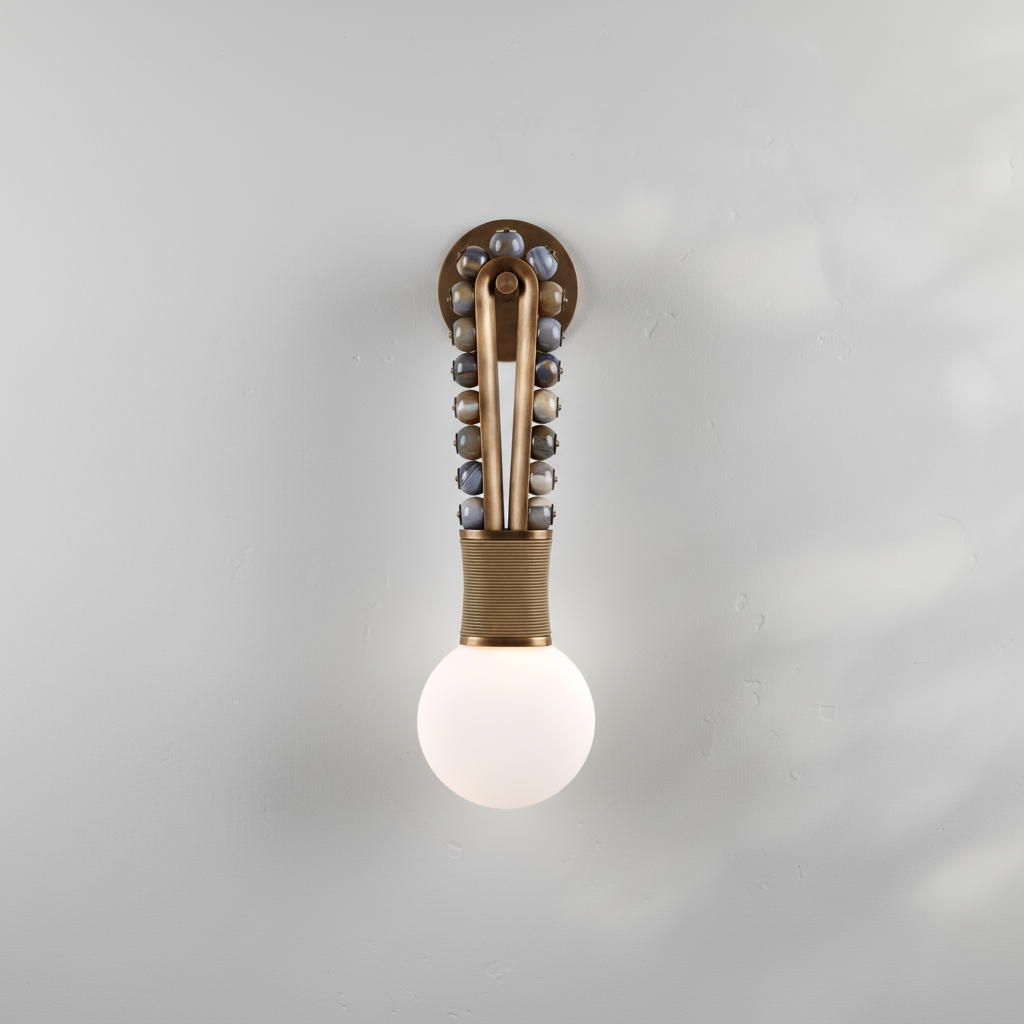 Riviko Talisman Loop Wall Sconce - Background Shot