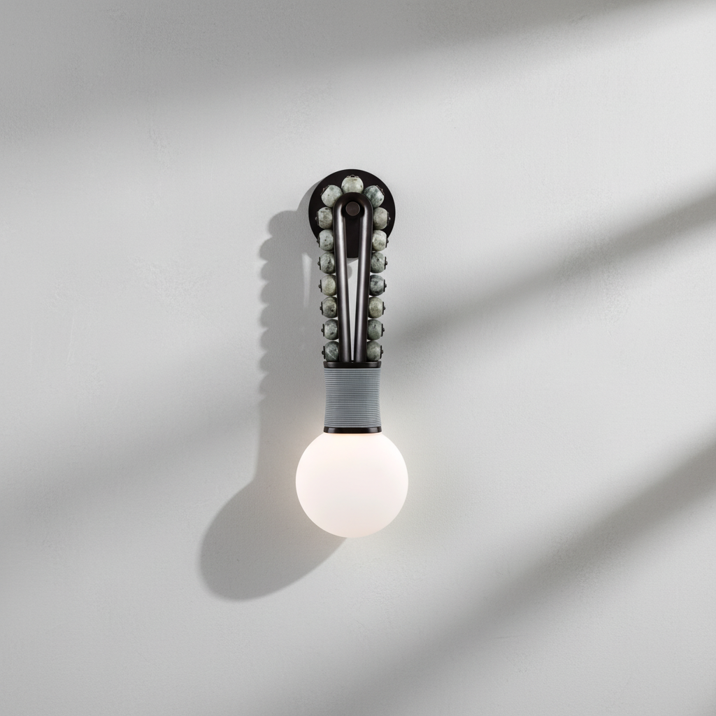 Riviko Talisman Loop Wall Sconce - Background Shot