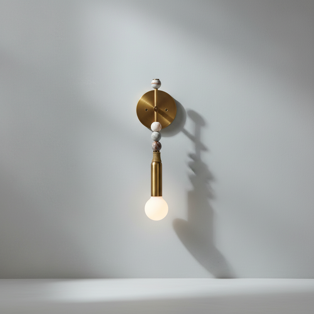 Riviko Regal Gemstone Wall Sconce - Background Shot