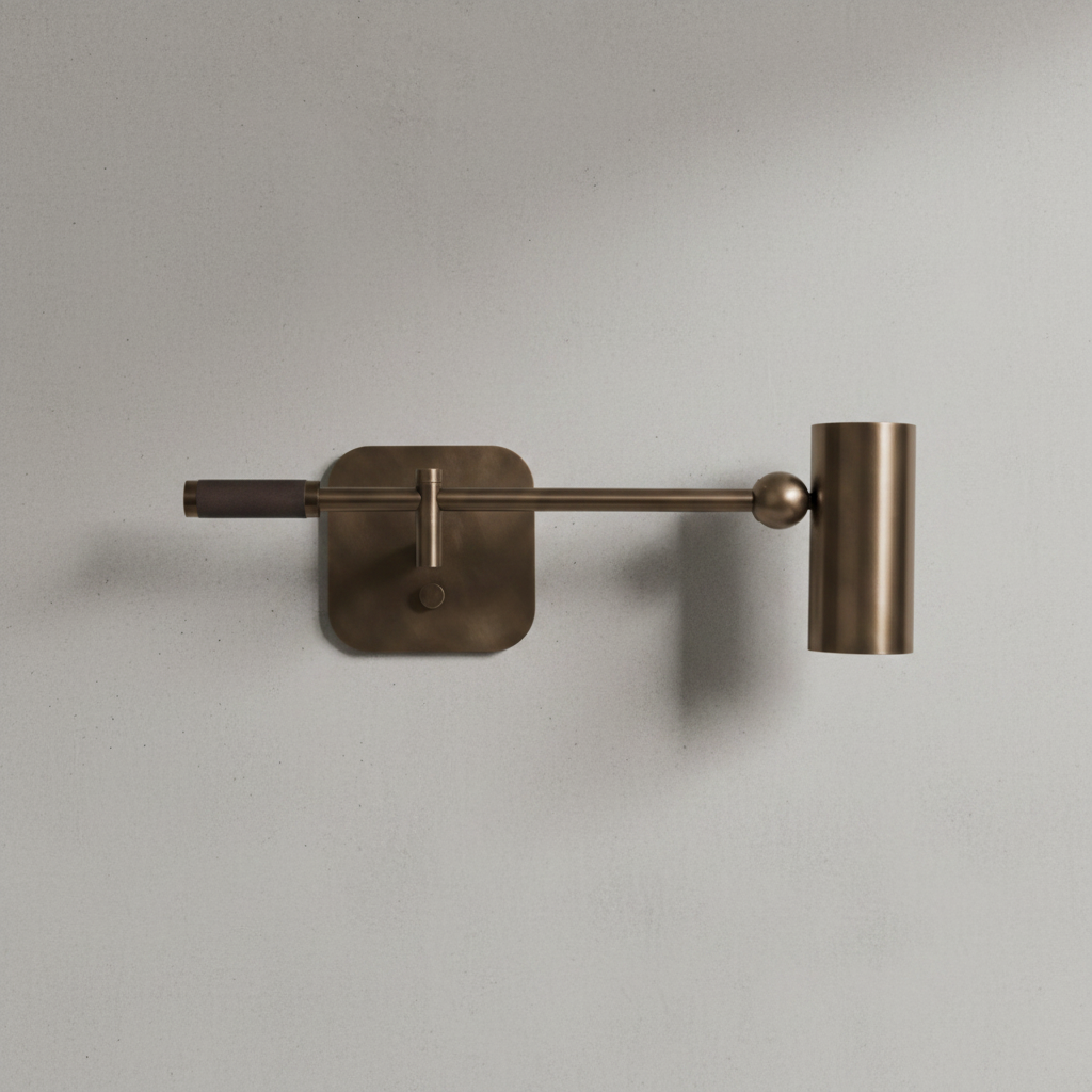 Riviko Cylinder Pivot Wall Sconce - Background Shot