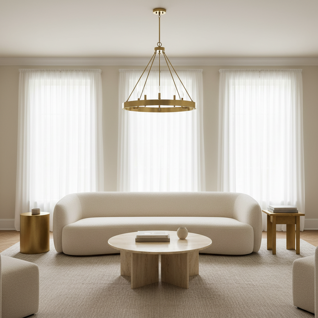 Riviko Gallery Lumina Art Picture Light - sophisticated American living room