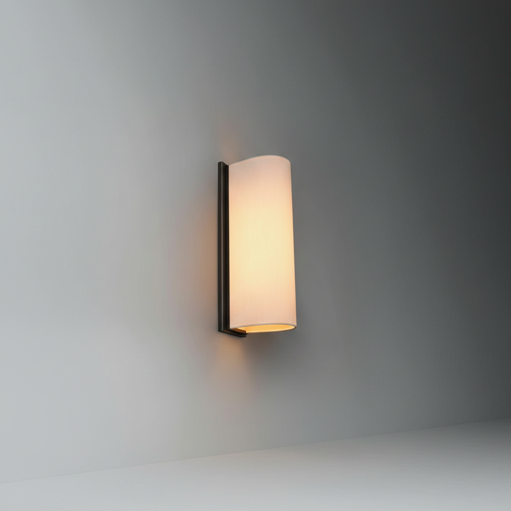 Riviko Aura Brass 1-Light Wall Sconce - Background Shot
