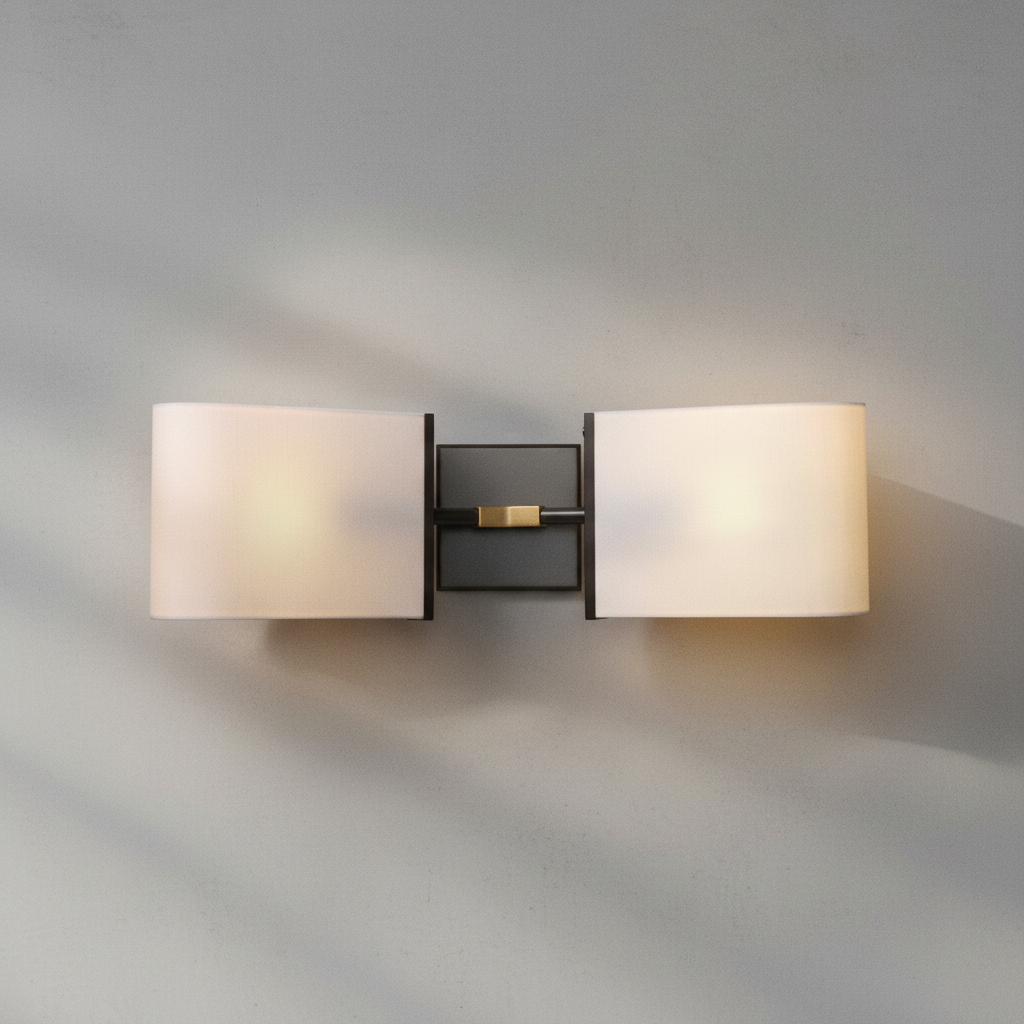 Riviko Aura Double Sconce - Background Shot