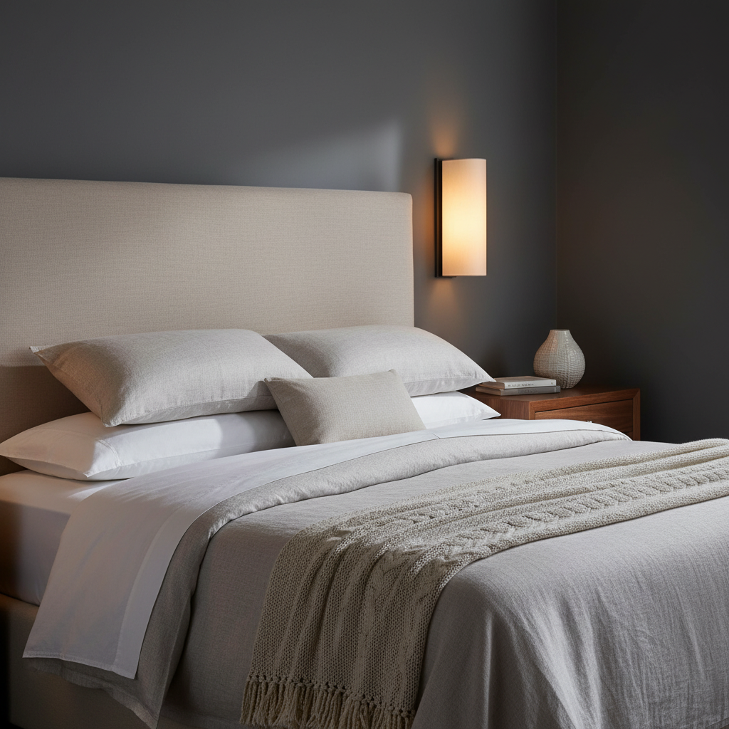 Riviko Aura Brass 1-Light Wall Sconce - elegant American bedroom