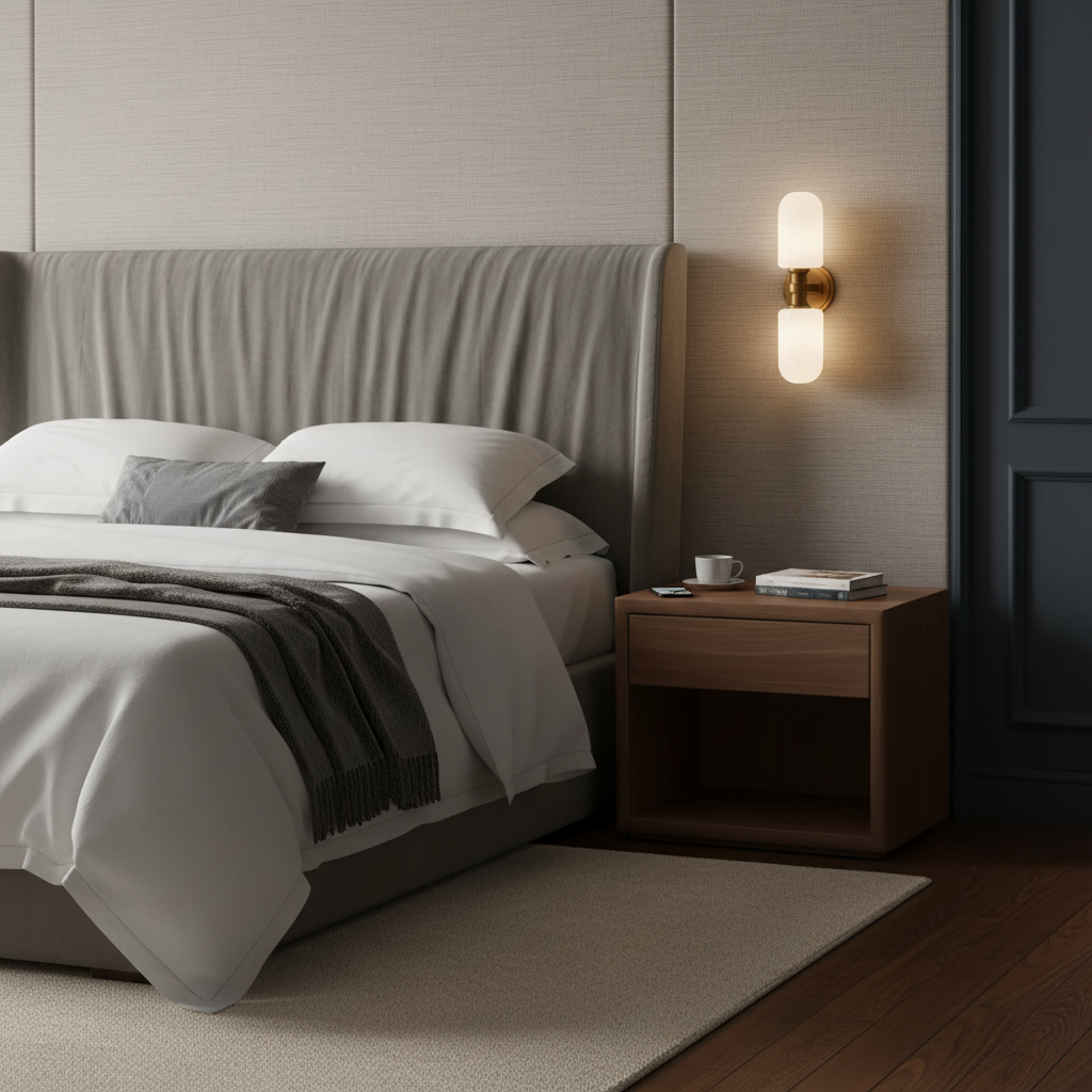 Riviko Aura Twin Sconce - elegant American bedroom