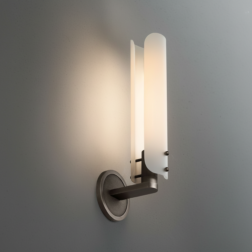 Riviko Veridian Arc 1-Light Wall Sconce - Background Shot
