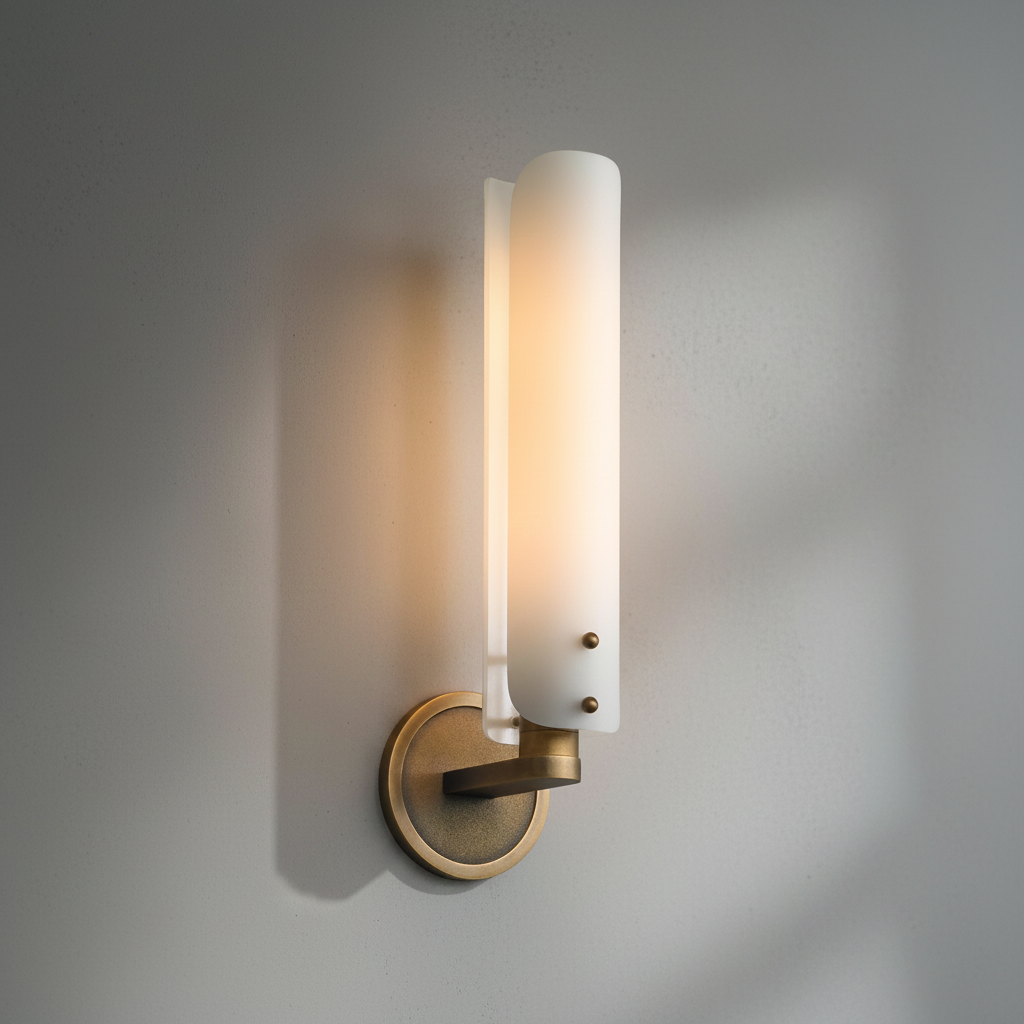 Riviko Veridian Arc 1-Light Wall Sconce - Background Shot