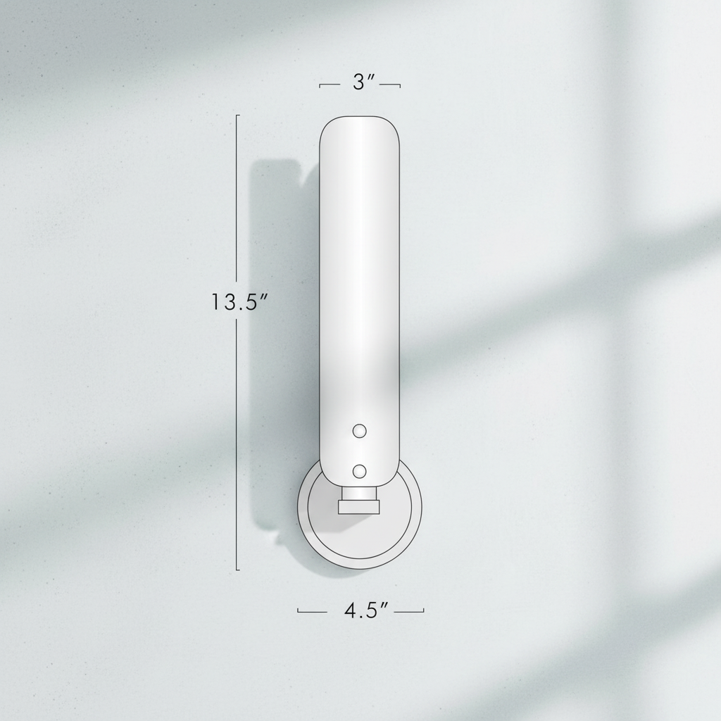 Riviko Veridian Arc 1-Light Wall Sconce - Background Shot