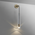 Riviko Radiant Prism Brass Wall Sconce - Background Shot