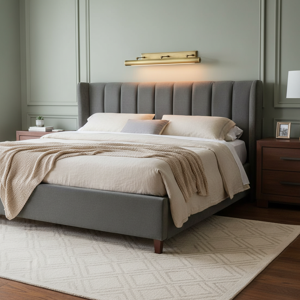 Riviko Gallery Lumina 42" Wide 6-Light Picture Light - elegant American bedroom