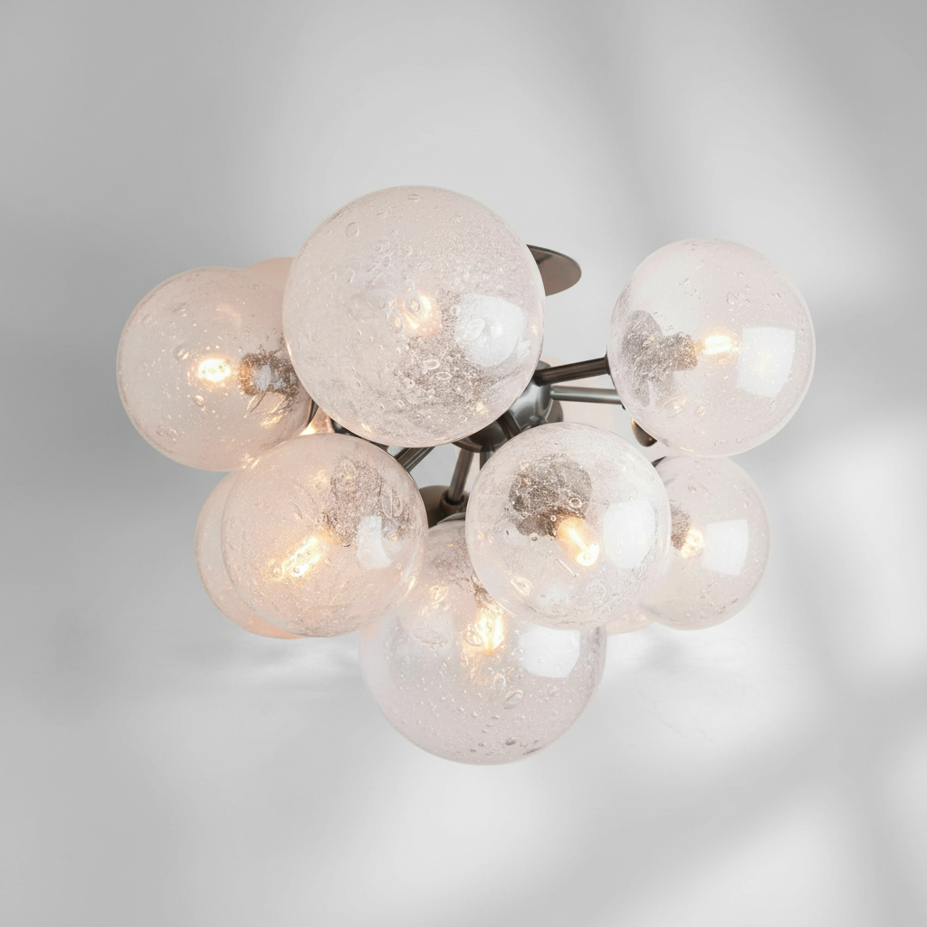 Riviko Artisan Radiance Flushmount - Background Shot