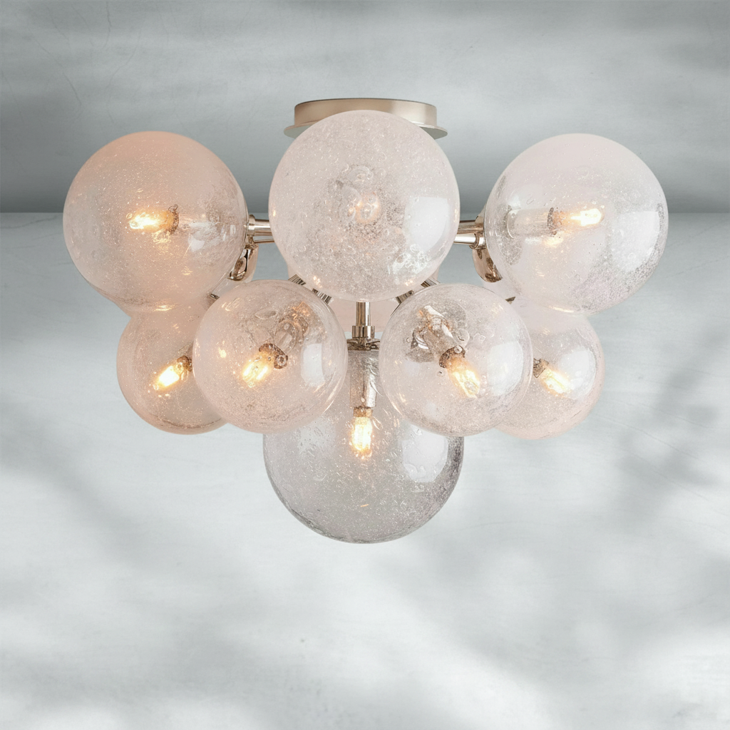 Riviko Artisan Radiance Flushmount - Background Shot