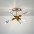 Riviko Solitude LED Semi Flush Mount Ceiling Light - Studio Shot