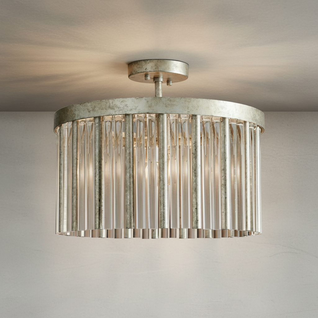 Riviko Radiant Bloom Flushmount - Background Shot