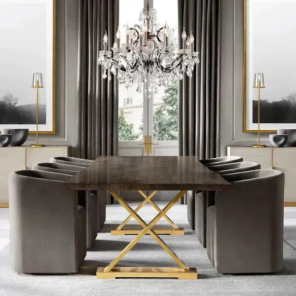 19th C. Rochelle Iron & Crystal Round Chandelier 18"