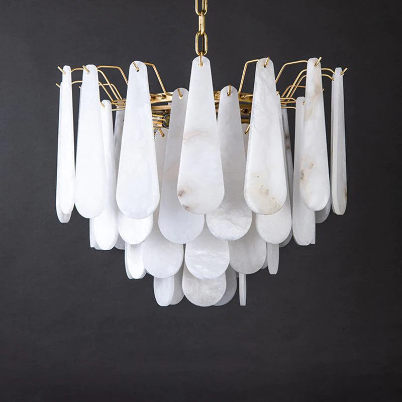 Deborah Alabaster Foyer Chandelier Lighting, Luxury Modern Lighting chandelier Riviko