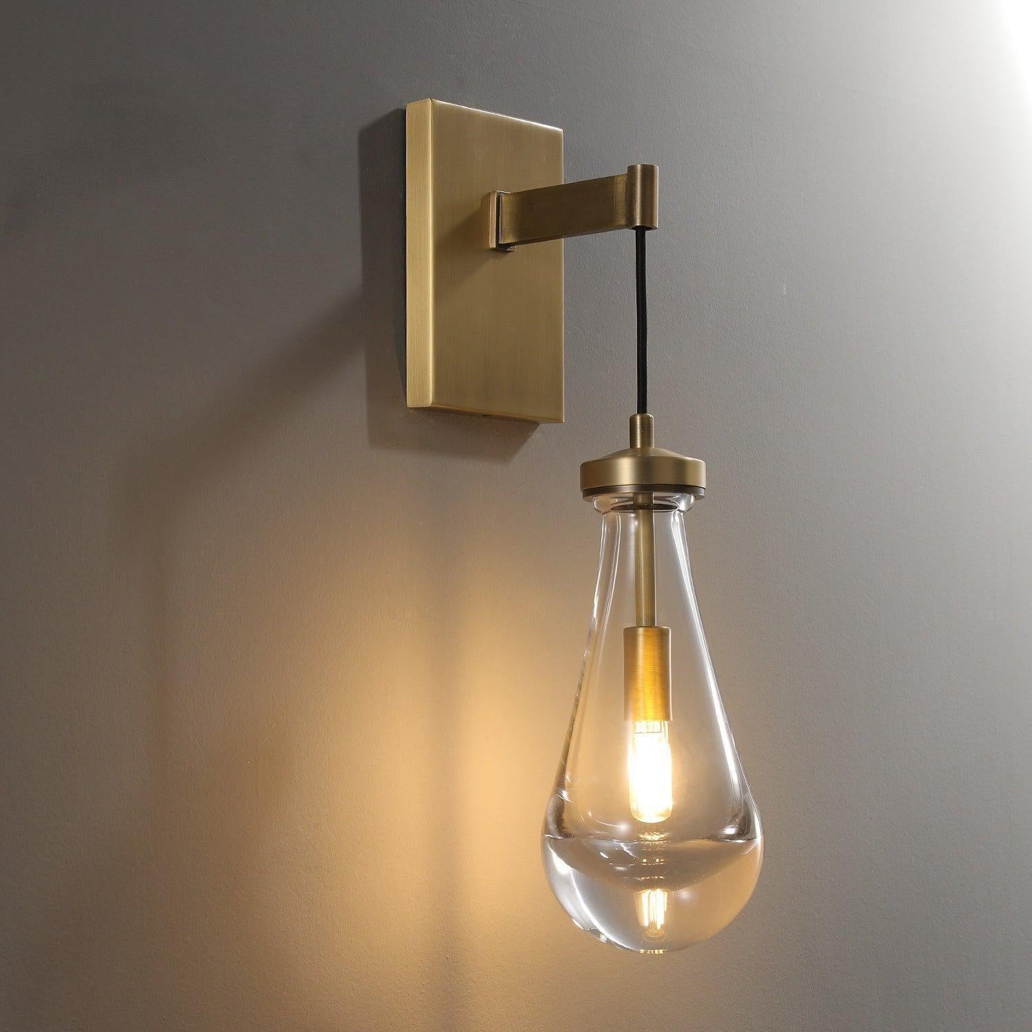 Soltaire Raindrop Wall Sconce