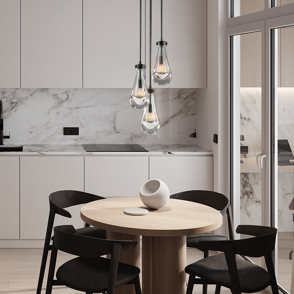 Raine 3-Light Rod Round Chandelier