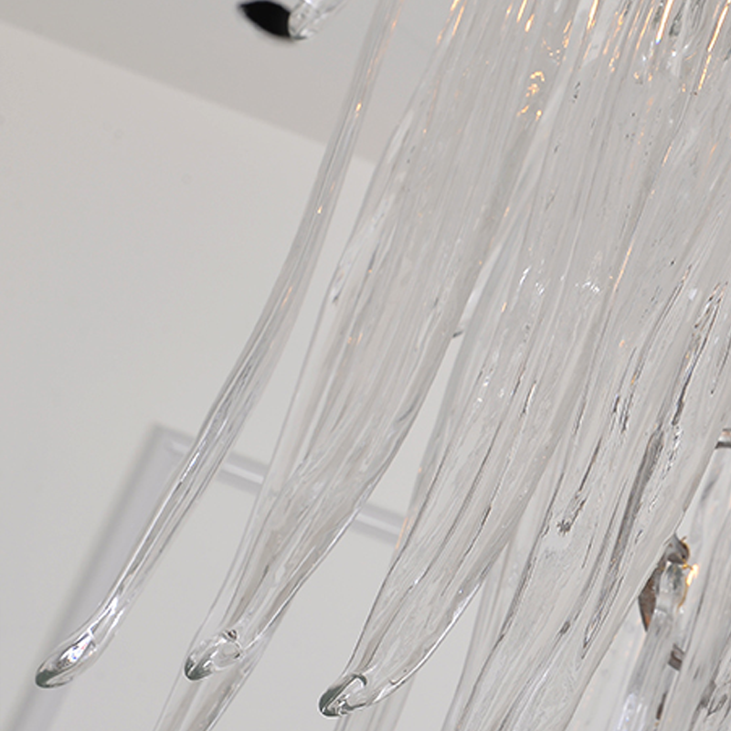 Luxury Crystal Branch Chandelier For Staircase - riviko