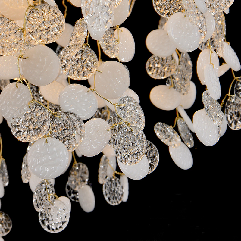 Riviko Gilded Branch Crystal Chandelier - Background Shot