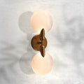 Riviko Petal Bloom Double Sconce - Background Shot