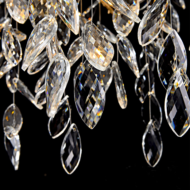 Riviko Luminous Bloom Branch Chandelier - Background Shot
