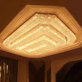 Large banquet hall chandelier
