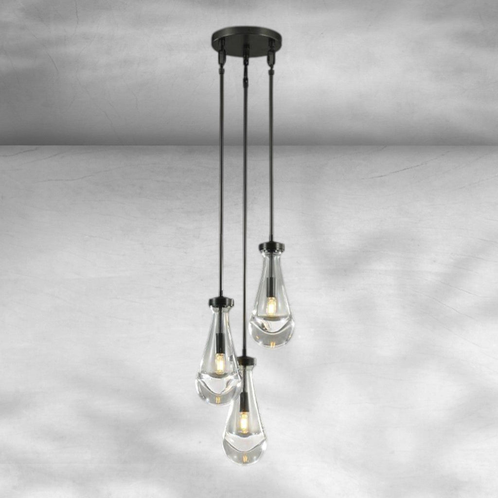 Raine 3-Light Rod Round Chandelier