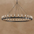 Celestine Vintage Filament Outdoor Round Chandelier