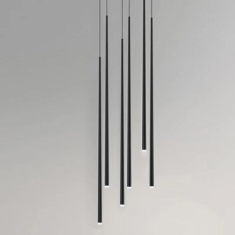 Riviko Zenith Conical Iron Chandelier - Background Shot