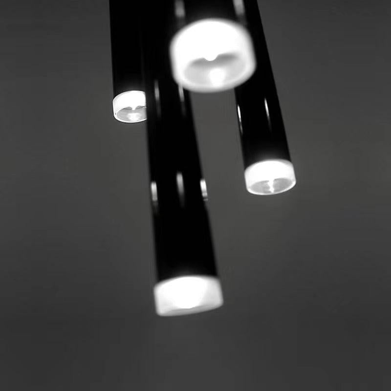Riviko Zenith Conical Iron Chandelier - Background Shot