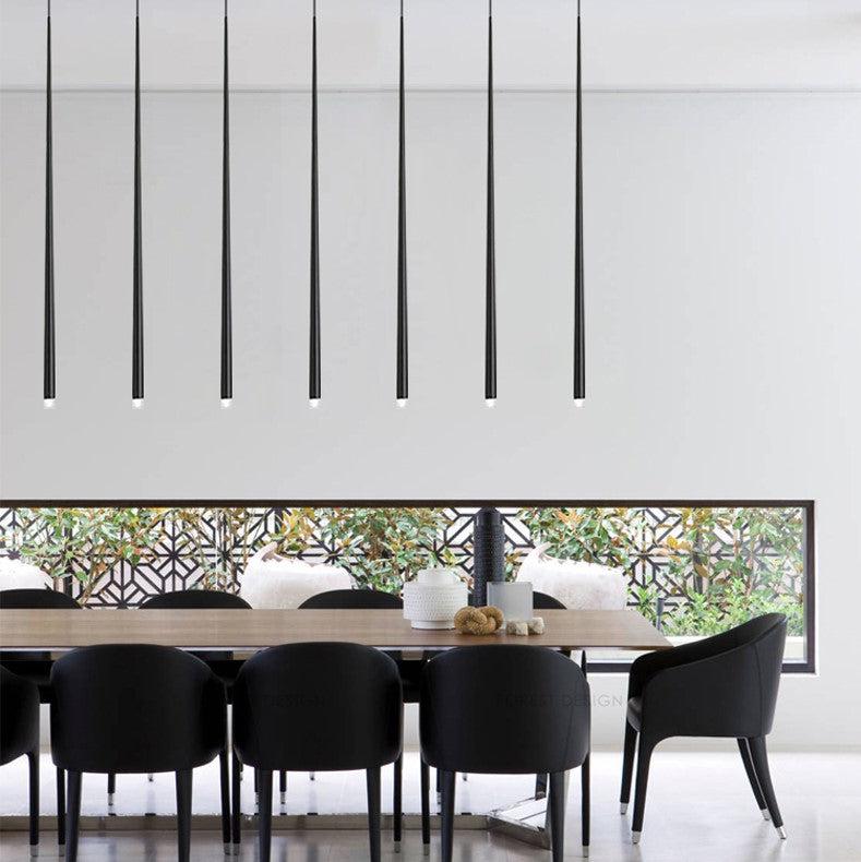 Riviko Zenith Conical Iron Chandelier - grand American foyer with two-story ceiling